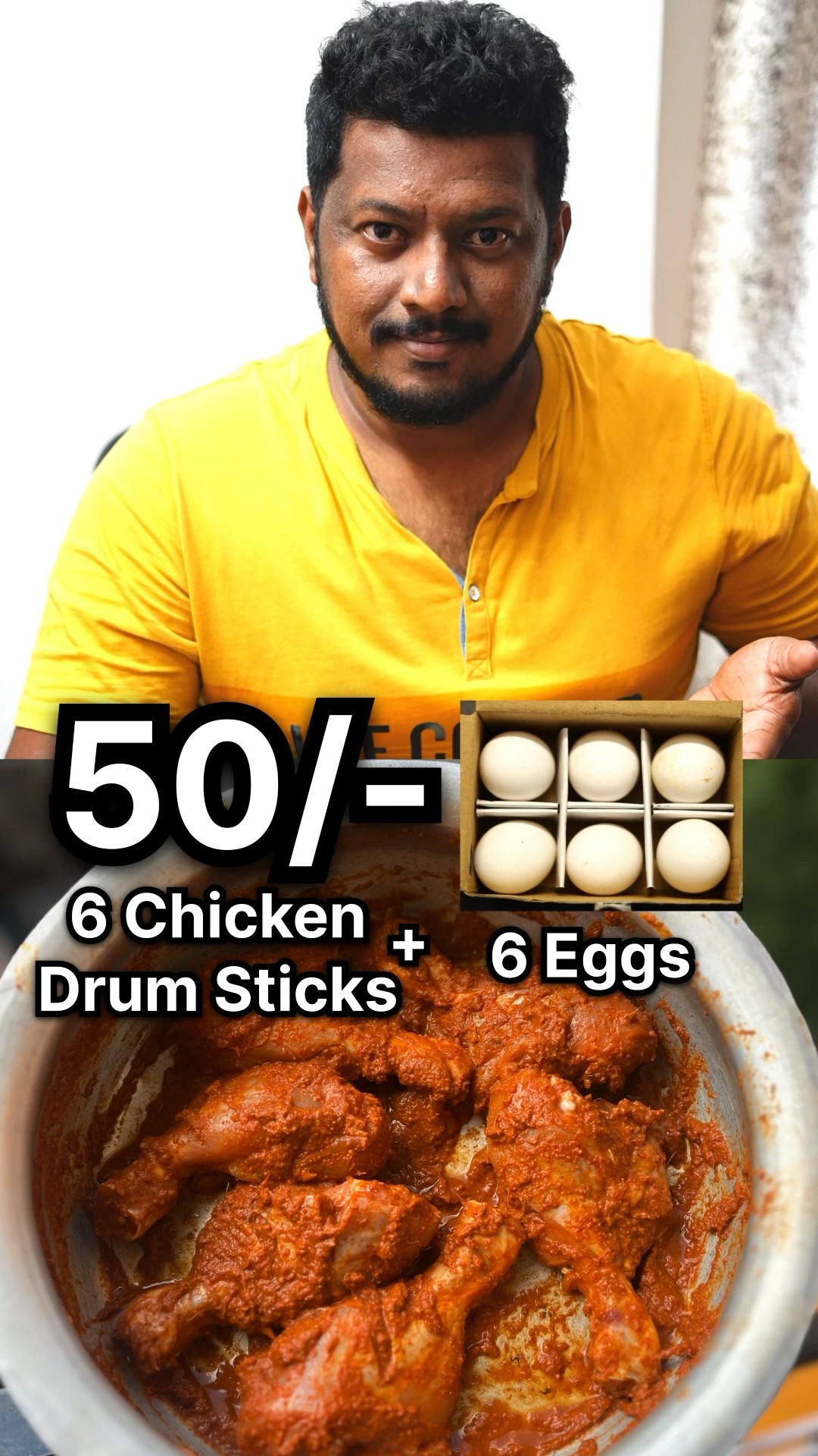 #Ad Get 6 Chicken Drum Sticks + 6 Eggs @50/- only | Fresh To Home ...