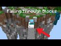 Falling Through Blocks | Hive Skywars