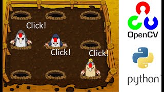Making a Whack a Mole bot using OpenCV's Match Template