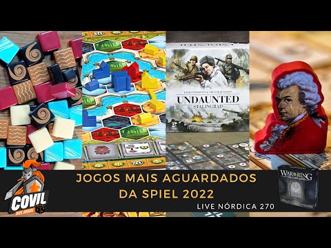 Live Nórdica 244 - JOGOS QUE EU QUERO MUITO JOGAR EM 2022! 