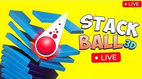 🔴 [ Live ] Stack Ball 3D Live Streaming Gameplay 🎯#shorts #live #shortsfeed #stackball