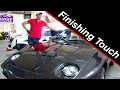 How I finished the Porsche 928 paint | shop debris protection
