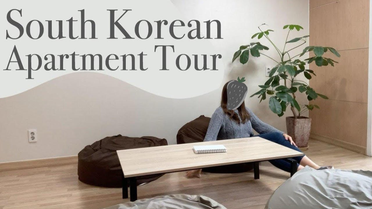 my korean apartment tour (daejeon)