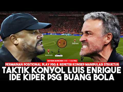 a77s x 4dpool - Taktik Konyol Luis Enrique & Kiper Buang Bola Dari Area Pemainan | Bayern Munchen 1 - 1 PSG