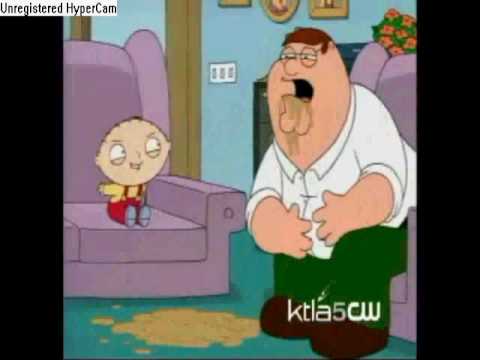 Family guy puking fast and slow mo!