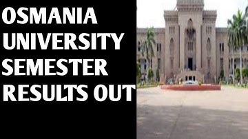 GOOD NEWS TO STUDENTS|OU DEGREE RESULTS OUT|SEM 6|REGULAR/BACKLOGS EXAMS RESULTS|OFFICIAL WEBSITES||