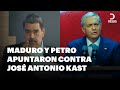 Maduro amenaza a nuevo presidente chileno, Kast no le importa 🇻🇪