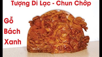 Tượng di lạc gỗ bách xanh Mộc Châu- gobachxanh.com