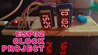 ESP32 Clock Project – How To Make Digital Clock Using ESP32