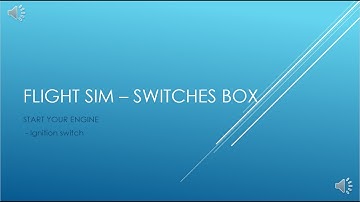 Flight sim – switches box - Key Switch