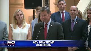 Gov  Kemp signs human trafficking bill
