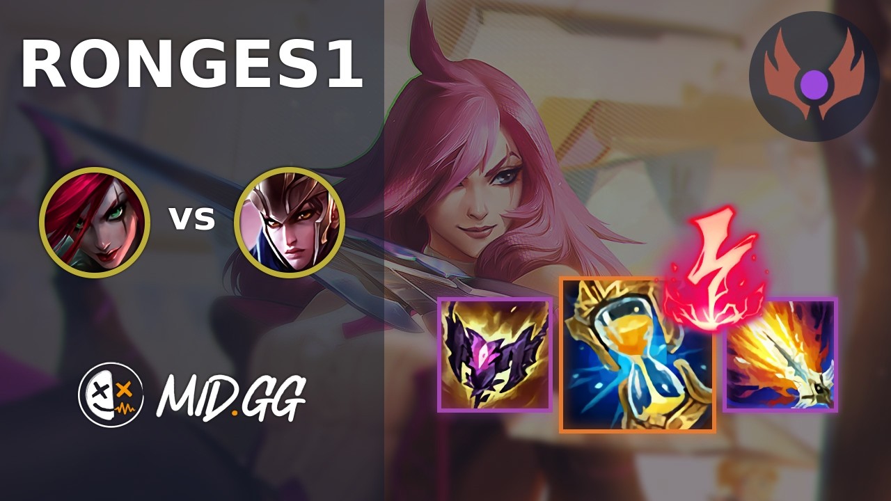 MID.GG: [ Ronges1 ] Katarina MID vs Quinn | EUW MASTER | LOL Season 2026