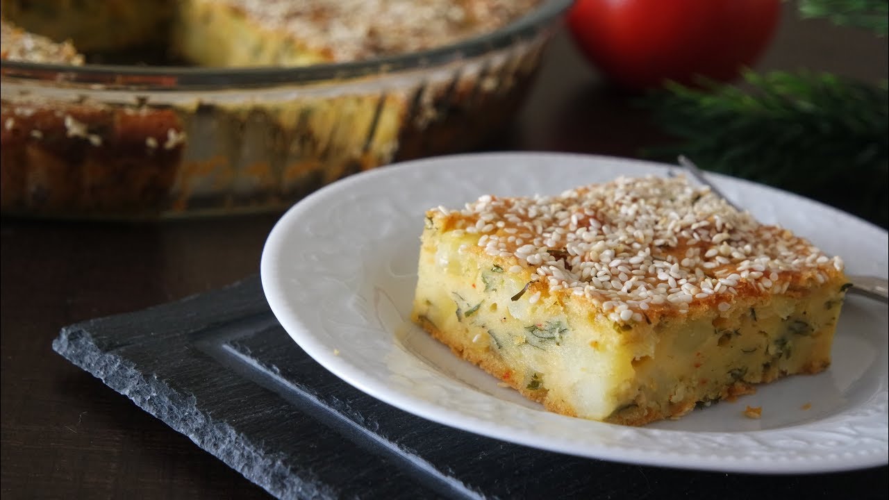 Patatesli Kek ( Börek Tadında Muhteşem Lezzet ) YouTube