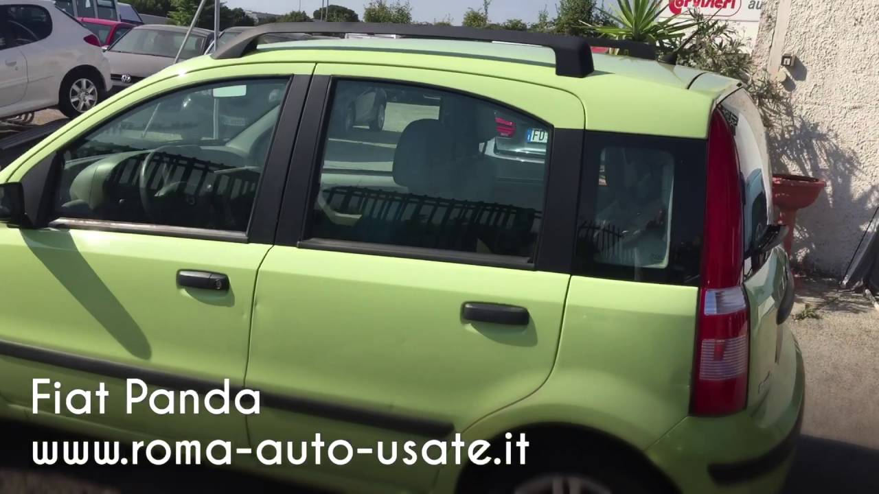 Fiat Panda www.roma-auto-usate.it - YouTube