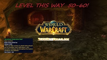 The Most Efficient Way to Level From 50-60 in World of Warcraft Season of Discovery!