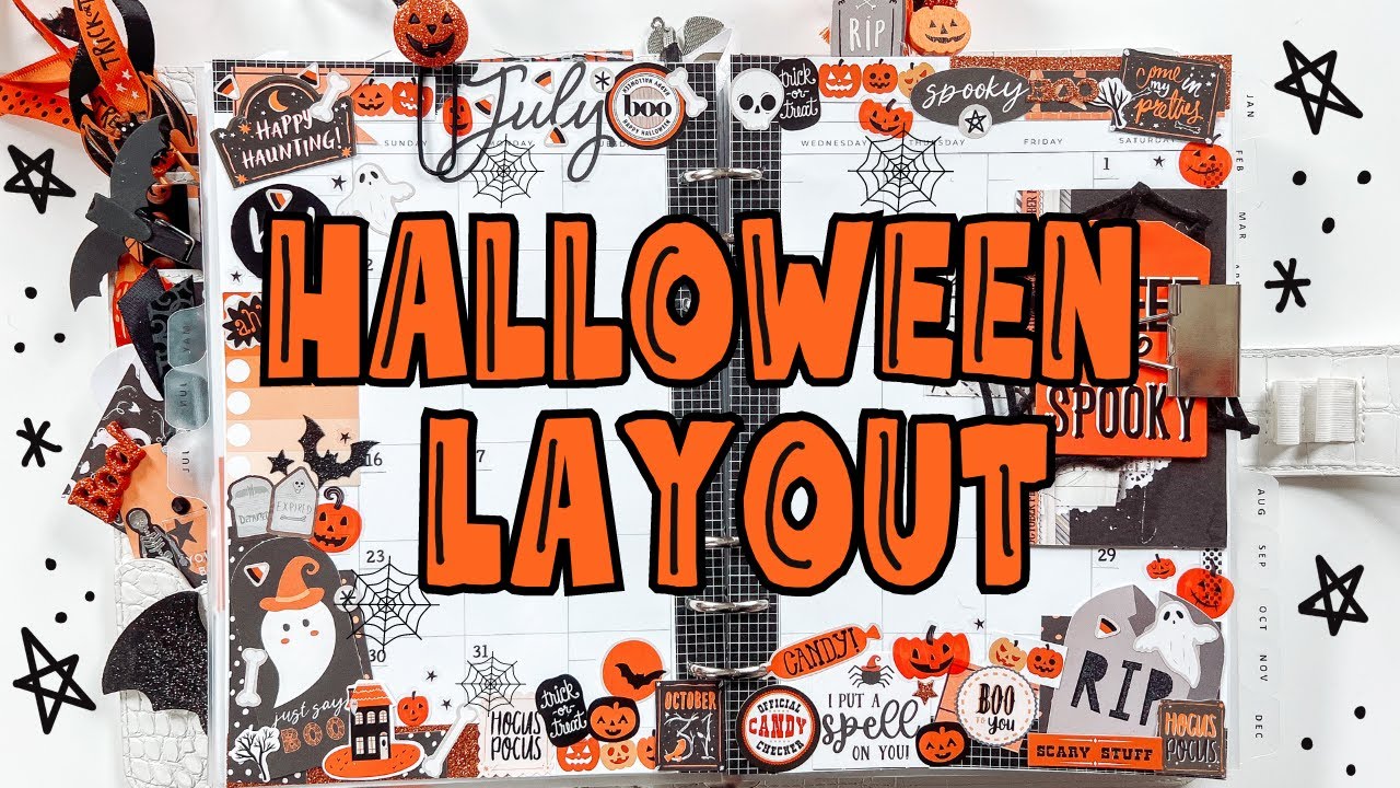 Halloween w/me, July Layout + My Thoughts on Insidious | Halloween Happy