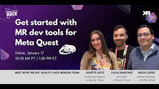 Get Started with MR Dev Tools for Meta Quest: Build MR Prototypes Quickly
