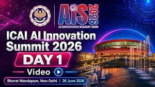 AI Innovation Summit 2026 | Day 1 📍 Bharat Mandapam, New Delhi | 26 June 2026