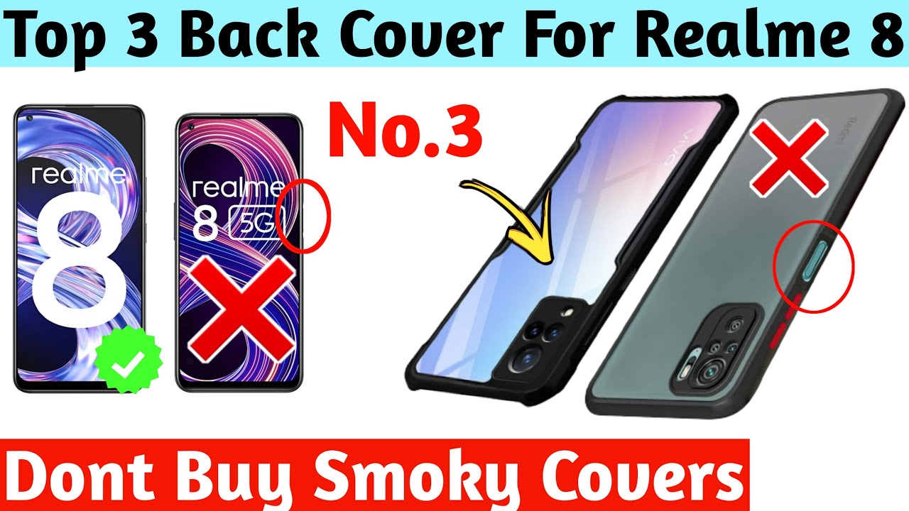 TOP 3 Back Cover For Realme 8 Best Back Cover For Realme 8 YouTube