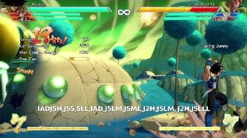 DBFZ-Bardock combo guide (With Inputs)