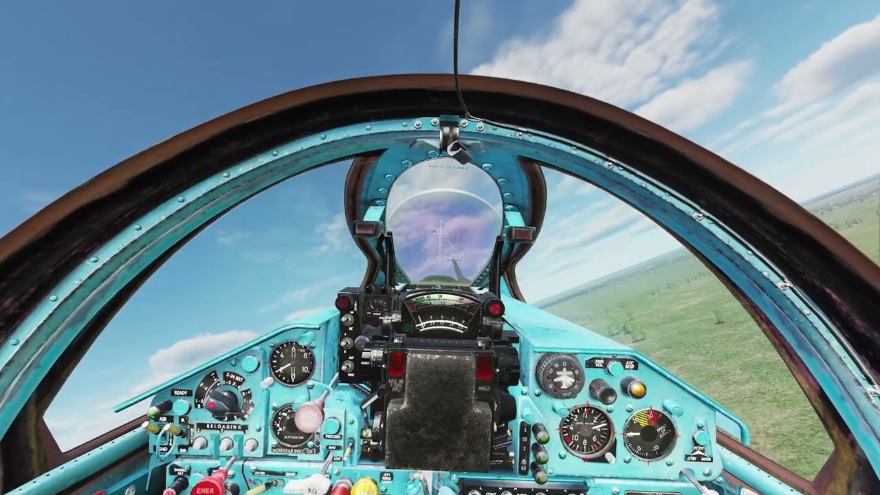 DCS Mig21 vs F4E Gunfight Mission