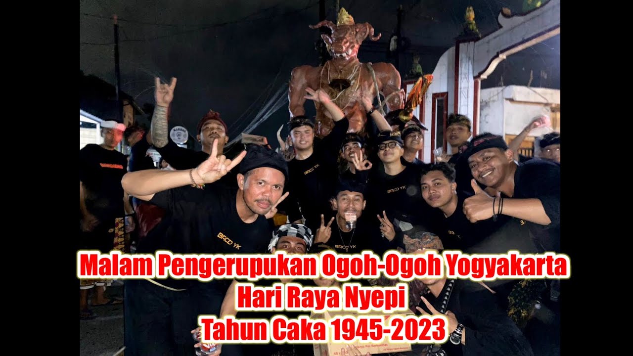 Malam Pengerupukan Di Daerah Istimewa Yogyakarta || Ogoh-Ogoh Baracuda x KMHSY