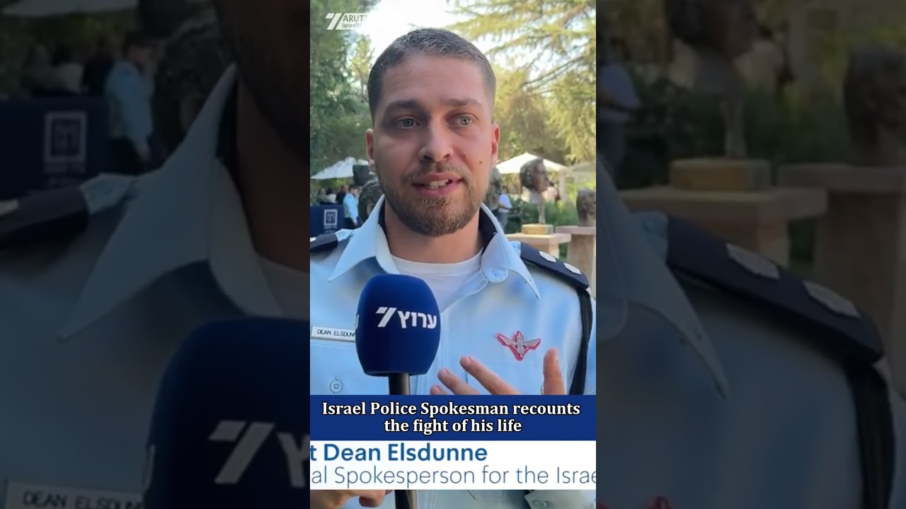 Israel Police spokesman recalls October 7: 'The fight of my life'