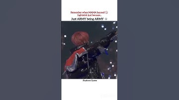 mama incident of Army and bts#btsshorts #shorts #bts