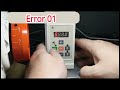 How to Remove Error 01 | Error 01 Remove| #error #error01 #sewing #machinetechnology 
