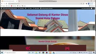 Video Demo Sistem Informasi Profil Kantor Dinas Sosial Kota Palopo screenshot 2