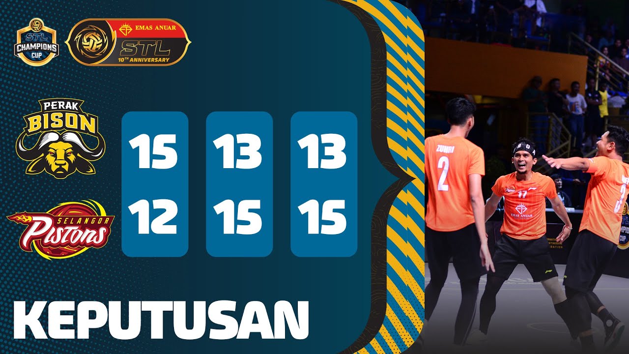 Sorotan Perlawanan: Selangor Pistons 2 - 1 Perak Bison | Penentuan 3/4 | STL Champions Cup