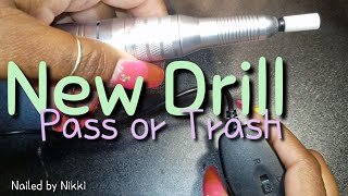 Nail Drill / E-file Review & Demo... is it a pass or some trash?