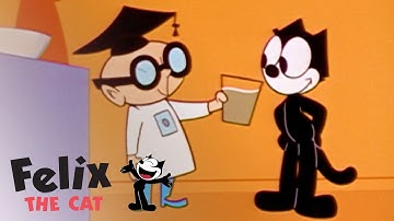 Drinking the Shrinking Juice | Felix The Cat | Full Episodes