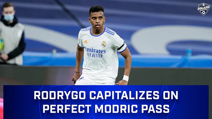 Genius Modric Assist Leads to Rodrygo's Leveling Goal | Real Madrid vs. Chelsea | UCL Quarterfinals