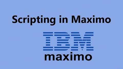 Simple Automation Script Code in IBM Maximo Asset Management