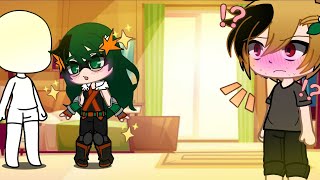 Izuku wearing Bakugou hero costume😳💓 || BakuDeku Love💕 || Fem Deku || Bnha/Mha