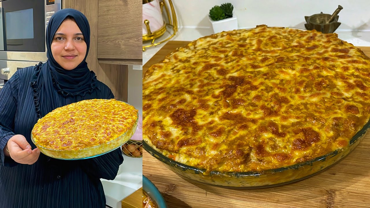 اسهل وأسرع وجبة عشاء بدون بيشاميل 😍 حضريها في اقل من نصف ساعة