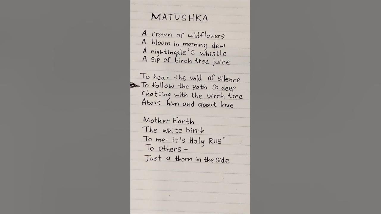 Matushka (матушка) English lyrics song by Tatiana Kurtukova #lyrics #songlyrics #matushka Matushka (матушка) English lyrics song by Tatiana Kurtukova #lyrics #songlyrics #matushka