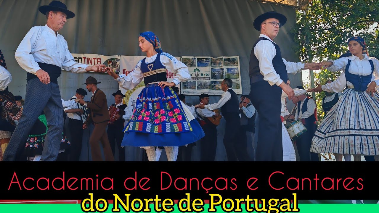 ACADEMIA ♦️  DANÇAS e CANTARES do NORTE de PORTUGAL (Porto) - XXIV Festival Folclore de Gondarém