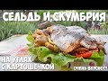 Вкусная рыба на углях в фольге (Сельдь и Скумбрия)