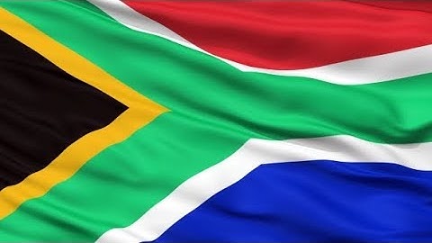 Waving National Flag of South Africa | Motion Graphics - Videohive template