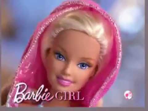 Comercial boneca Barbie em vida de sereia em português BR