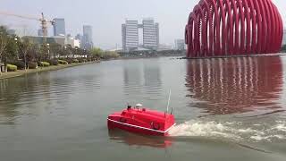 Water quality sampling monitoring unmanned surface vessel Remote control boat