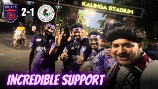 Odisha FC 2-1 Mohun Bagan Away Days Vlog | Massive Crowd At The Kalinga Stadium