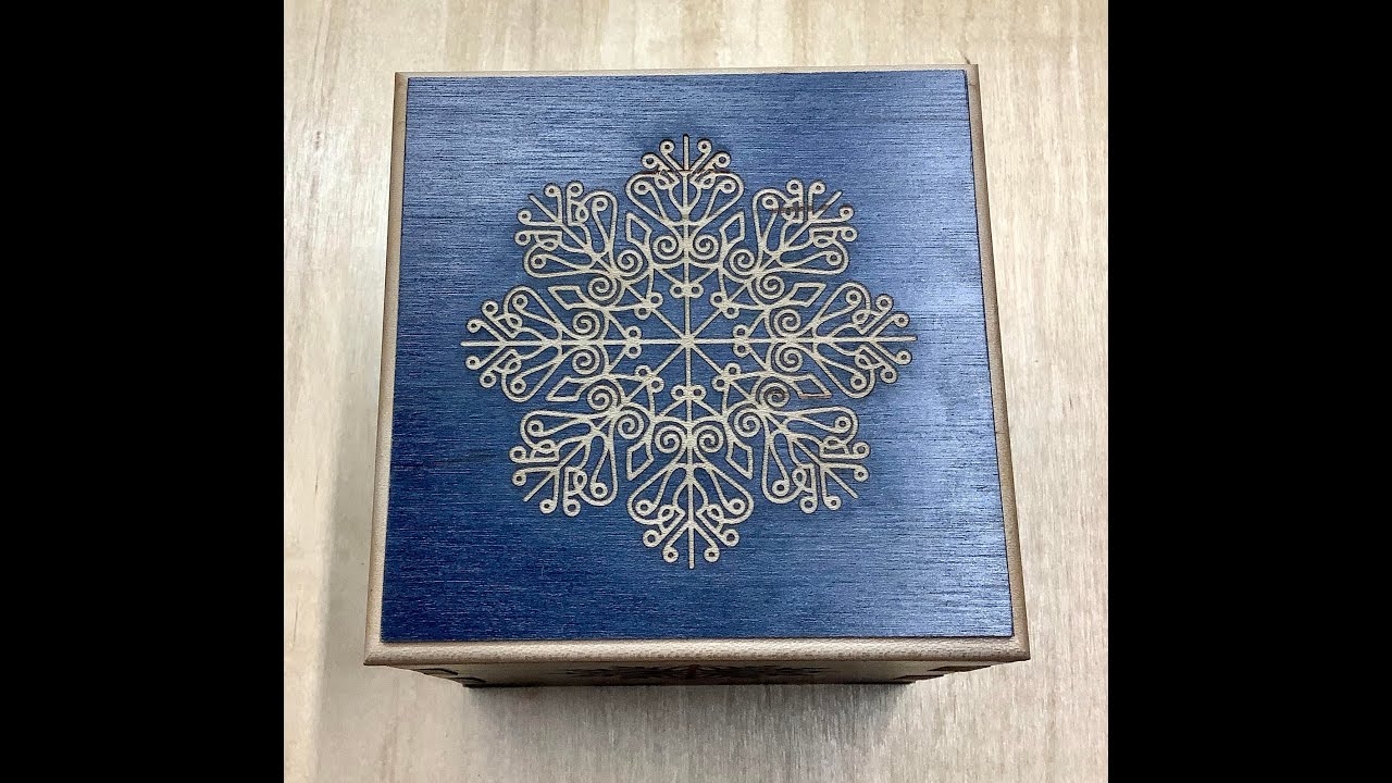 Secret Stash Puzzle Box The Snowflake Box YouTube