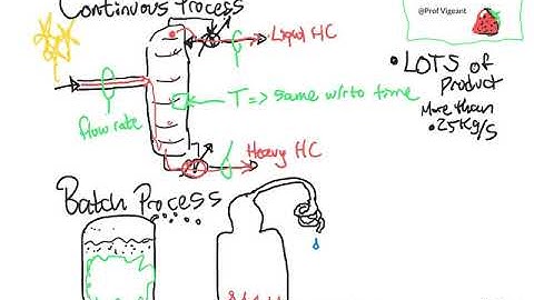 Industrial food process part 1 -Batch vs. Continuous: CHEG 442