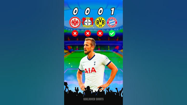 BAYERN MÜNCHEN 🔴⚪ BORUSSIA DORTMUND 🟡⚫ BAYER LEVERKUSEN 🔴⚫ EINTRACHT FRANKFURT ⚪🔴 #football