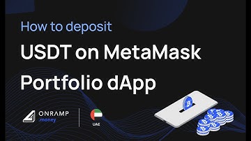 Deposit USDT on MetaMask Portfolio dApp | Onramp Money