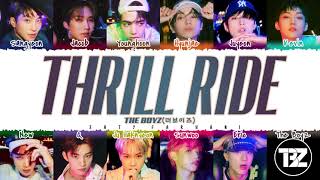 THE BOYZ (더보이즈) - 'THRILL RIDE' Lyrics [Color Coded_Han_Rom_Eng]