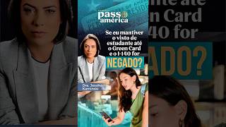 Tenho que manter o visto de estudante ate o green card EB2 NIW MOV.
